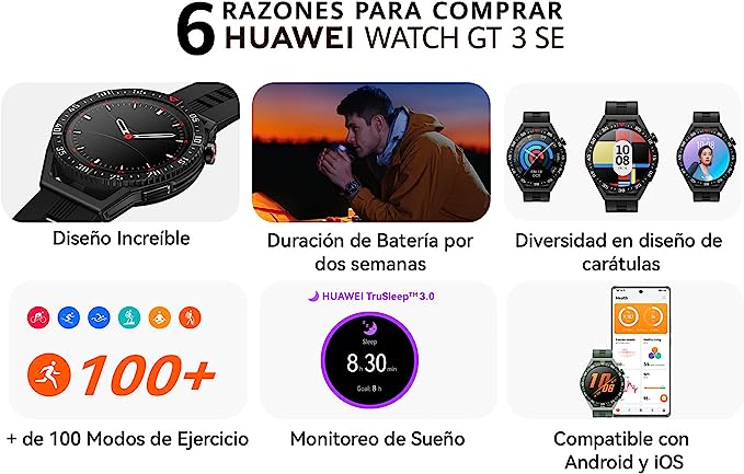 ساعت هوشمند Huawei هوآوی مدل GT 3 SE