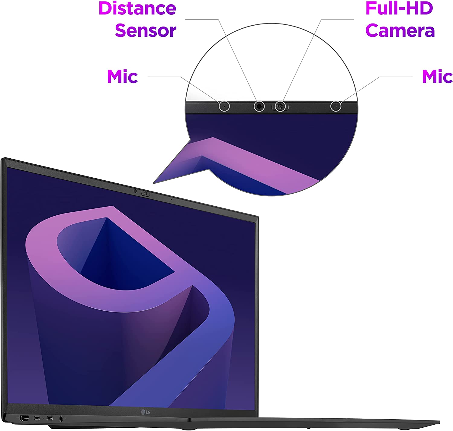 لپ تاپ LG ال جی مدل gram 17Z90Q - 17 Inch