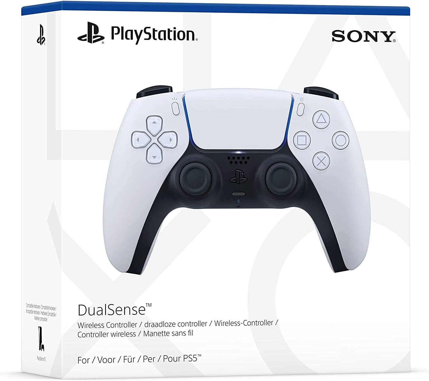 دسته بازی PS5 سفید مدل DualSense White