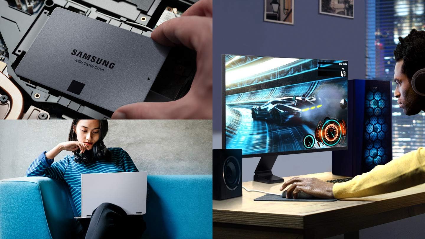 اس اس دی سامسونگ Samsung 870 QVO 2TB SATA III 2.5 Inch SSD
