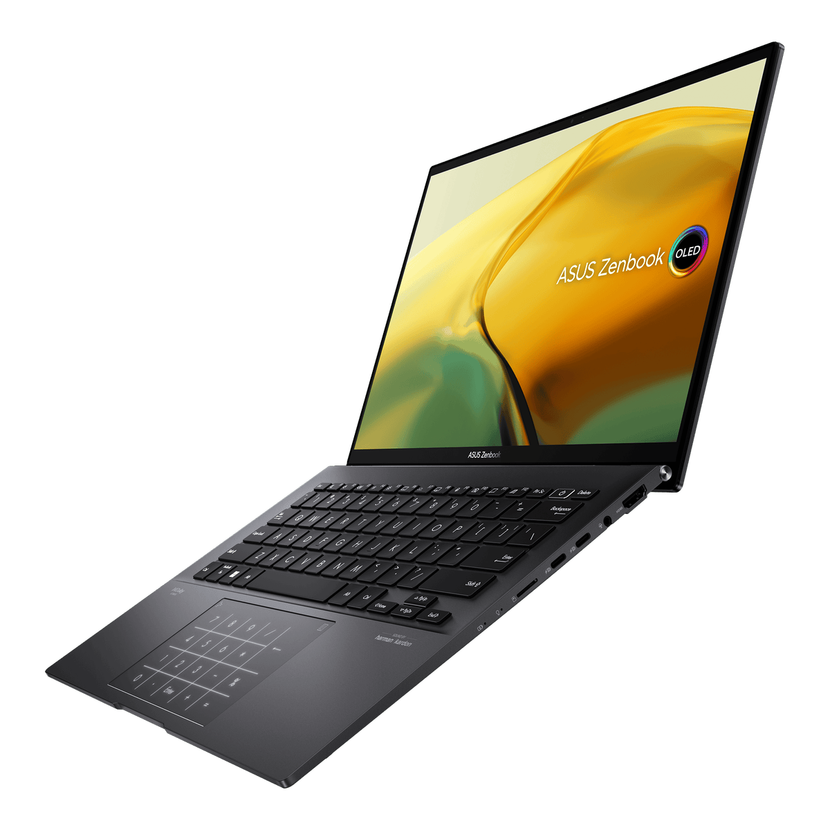 لپ تاپ 14 اینچی ASUS ایسوس مدل ASUS ZenBook 14 OLED UM3402YA-KM156 پردازنده  Ryzen 7 5825U رم 16GB هارد 1TB SSD گرافیک RADEON RX VEGA 8