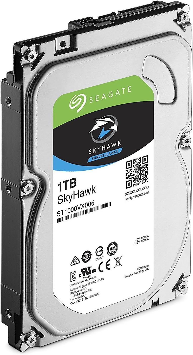 هارد اینترنال سیگیت Seagate SkyHawk 1TB Surveillance 5900 Rpm 64MB SATAIII HDD