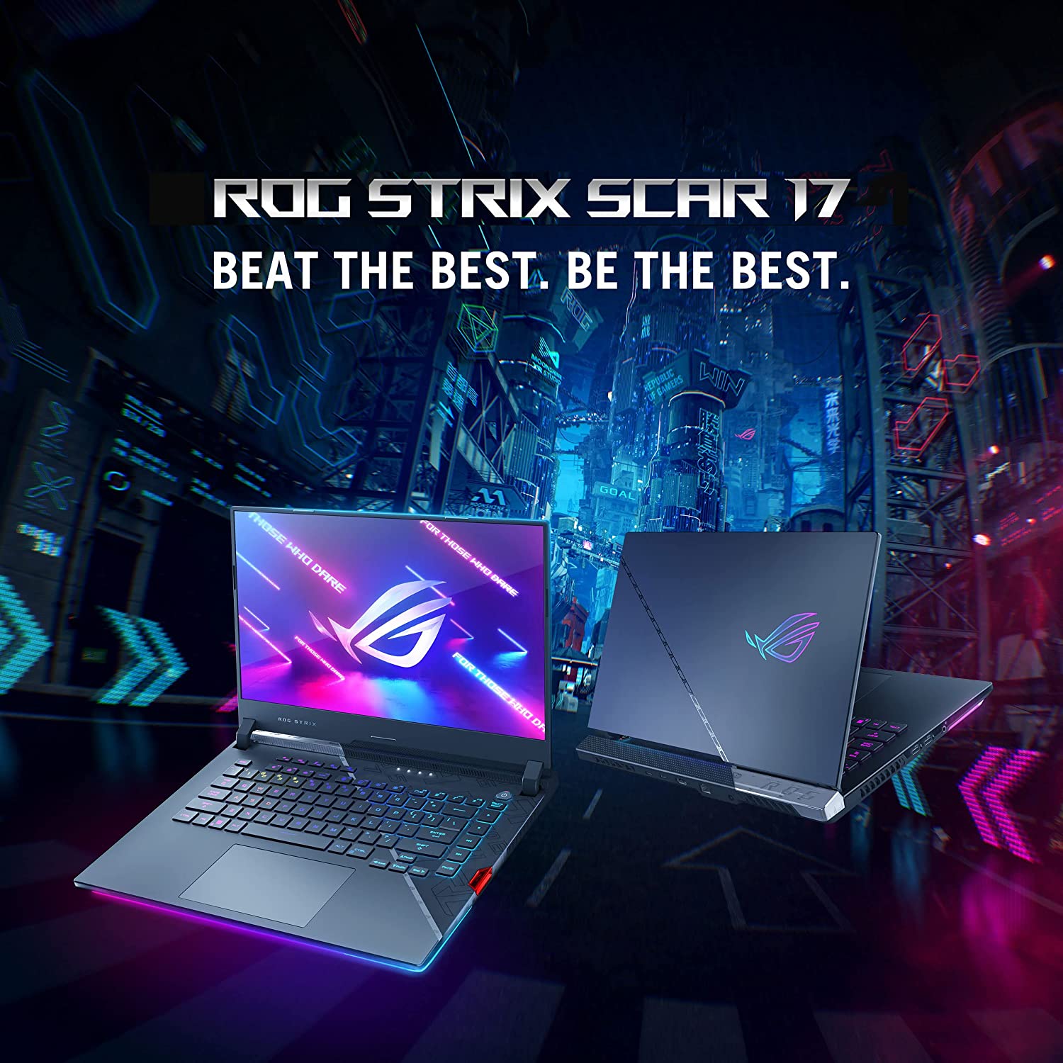 لپ تاپ 17.3 اینچی ASUS ایسوس مدل ROG Strix SCAR 17 G733ZW